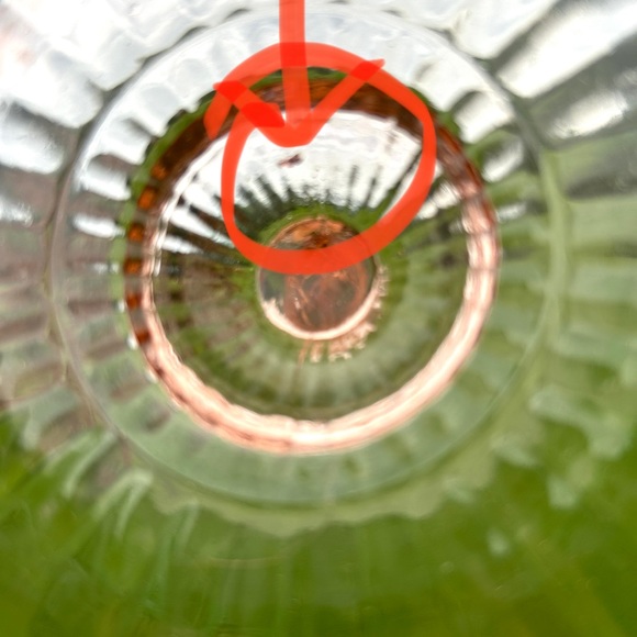 Vintage Pink Glass Dish - Glass Serve Ware - Depression Glass - Ruffled Glass - Picture 4 of 10